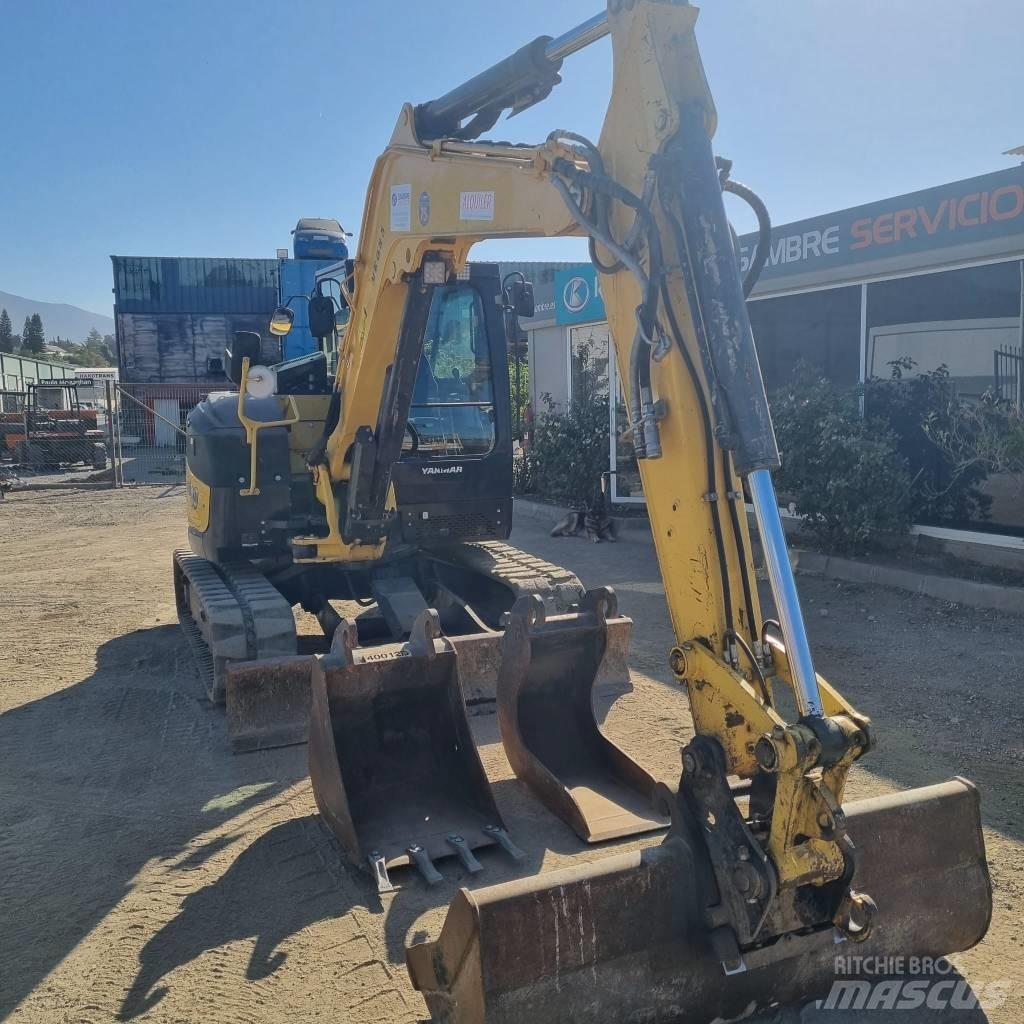 Yanmar Vio 80-1A 中型挖土機/掘鑿機/挖掘機 7t-12t
