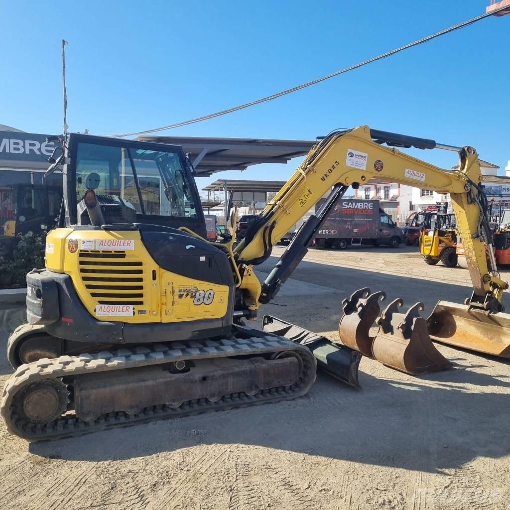 Yanmar Vio 80-1A 中型挖土機/掘鑿機/挖掘機 7t-12t