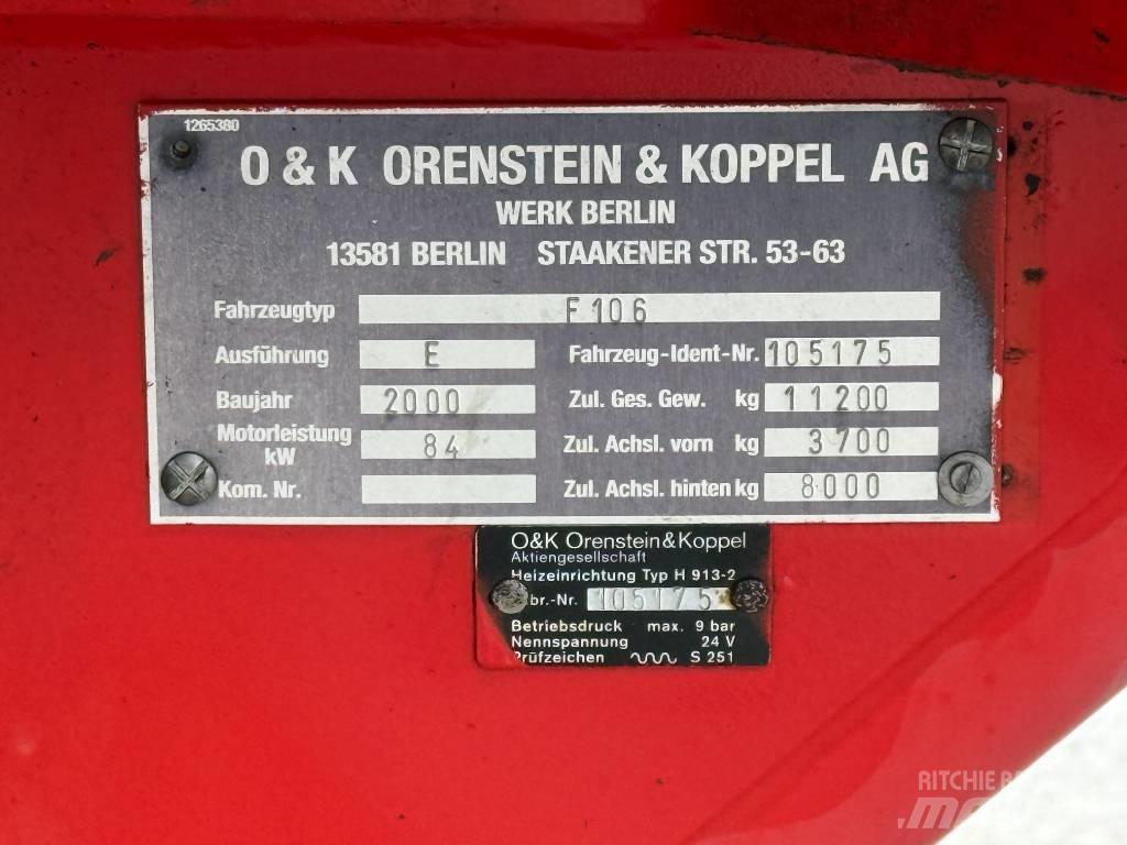 O&K F 106 平土機