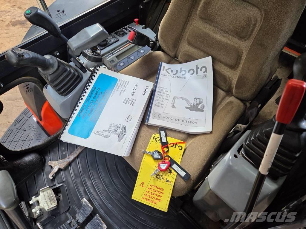 Kubota KX 101-3 A 小型挖土機/掘鑿機<7t(小型挖掘機)