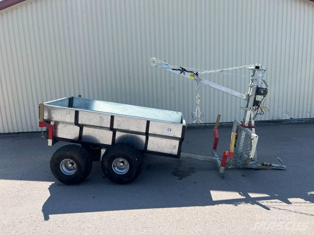 ATV Vagn Med kran 配件