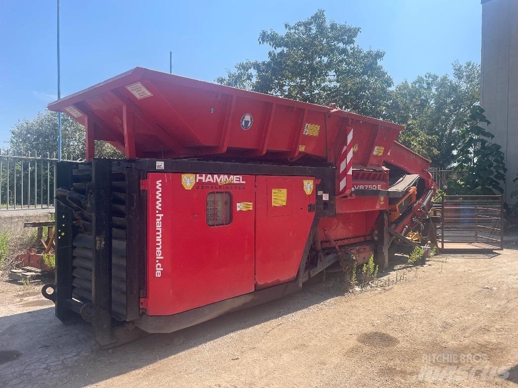Hammel VB 750 E 廢棄物撕碎機