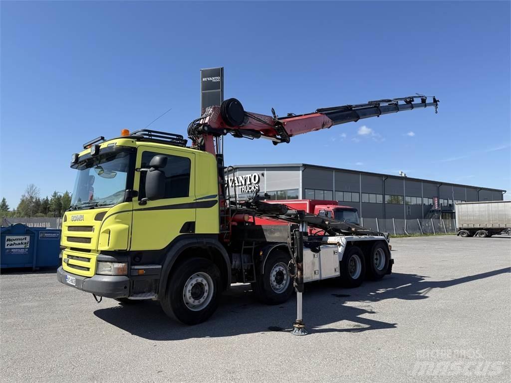 Scania P420 8X2 起重機卡車