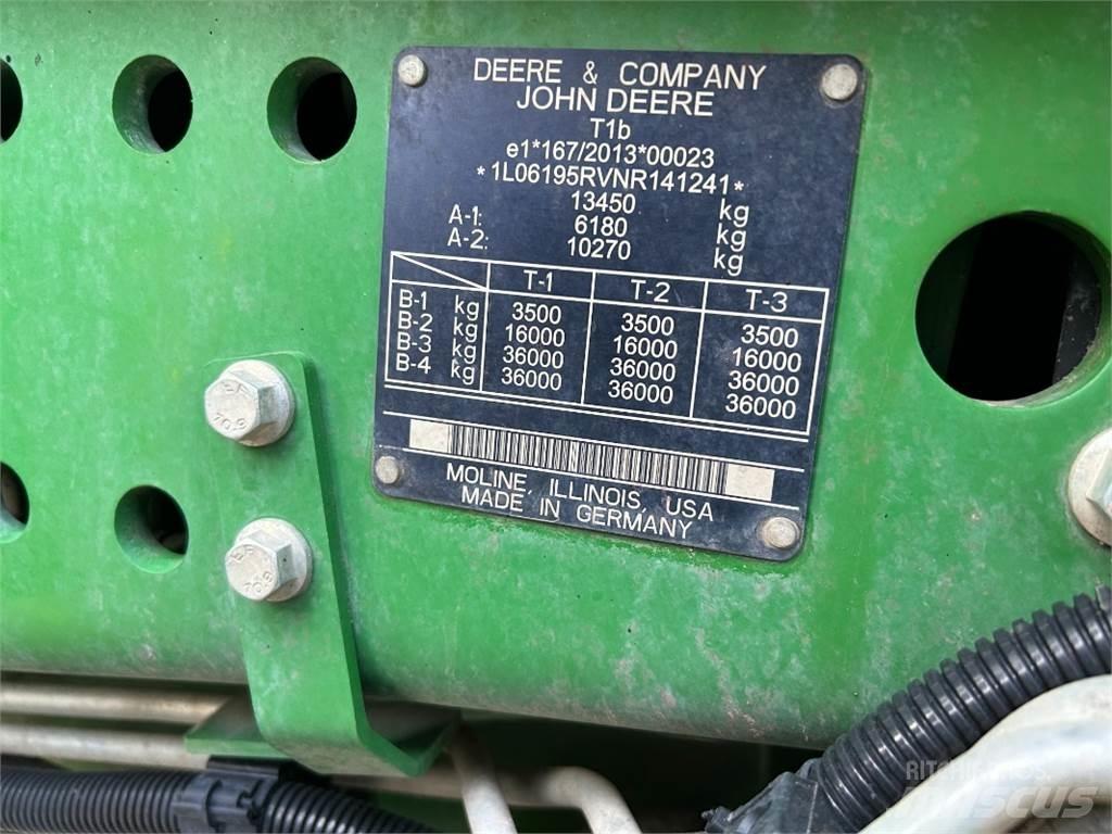 John Deere 6195R 曳引機