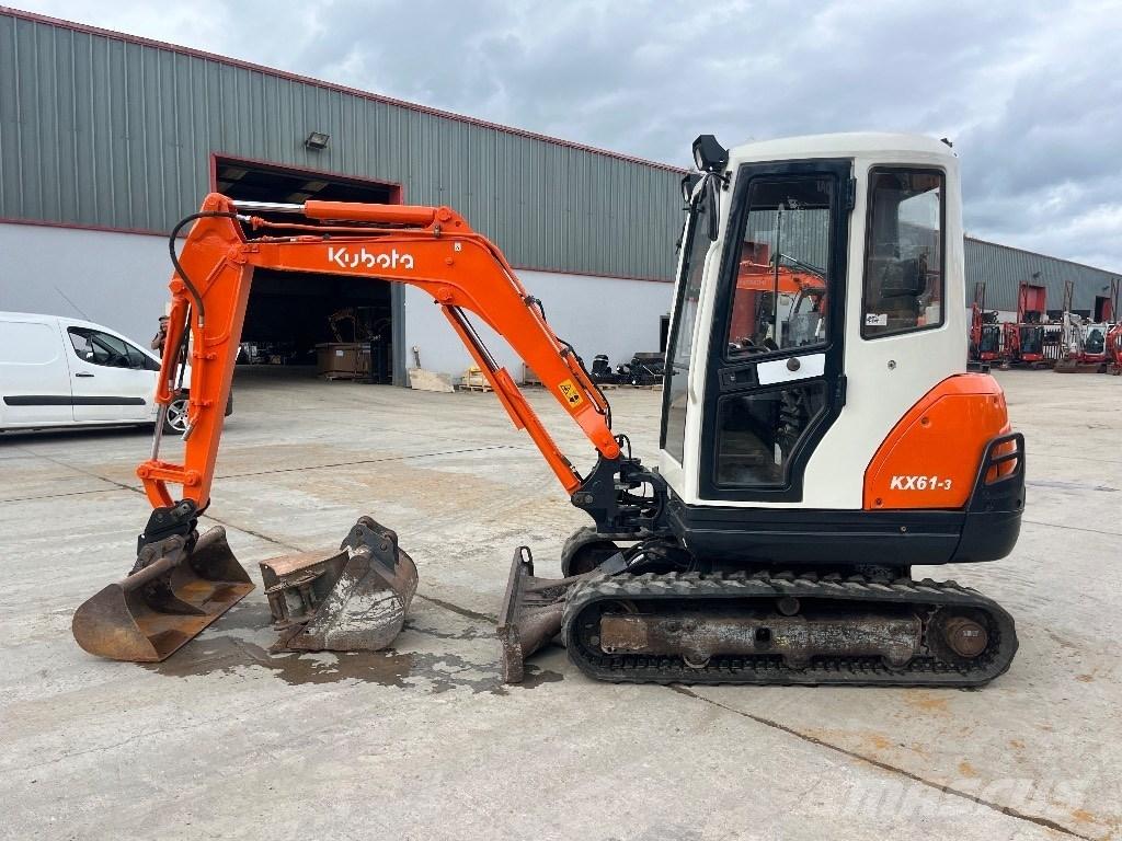 Kubota KX 61-3 小型挖土機/掘鑿機<7t(小型挖掘機)