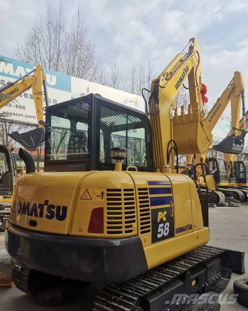 Komatsu PC 58 小型挖土機/掘鑿機<7t(小型挖掘機)