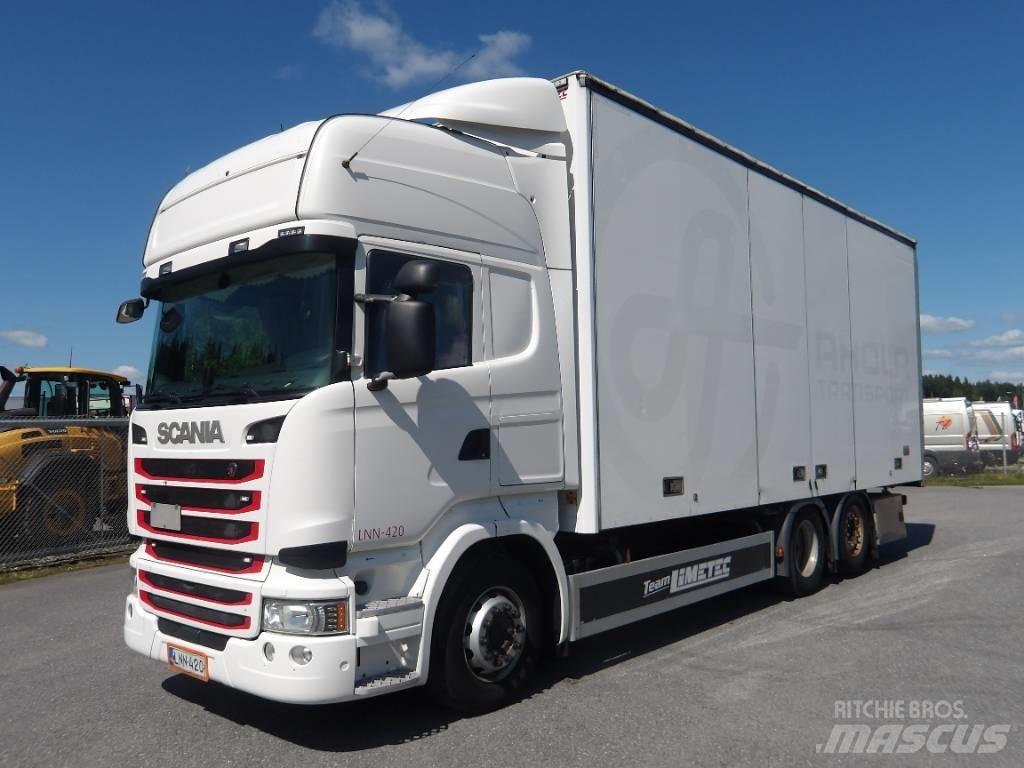 Scania R490 6x2 貨箱式卡車