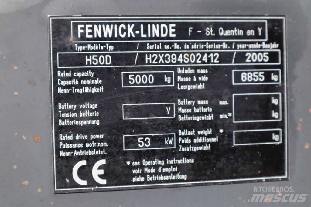 Linde H50D 5000 Kg 柴油卡車