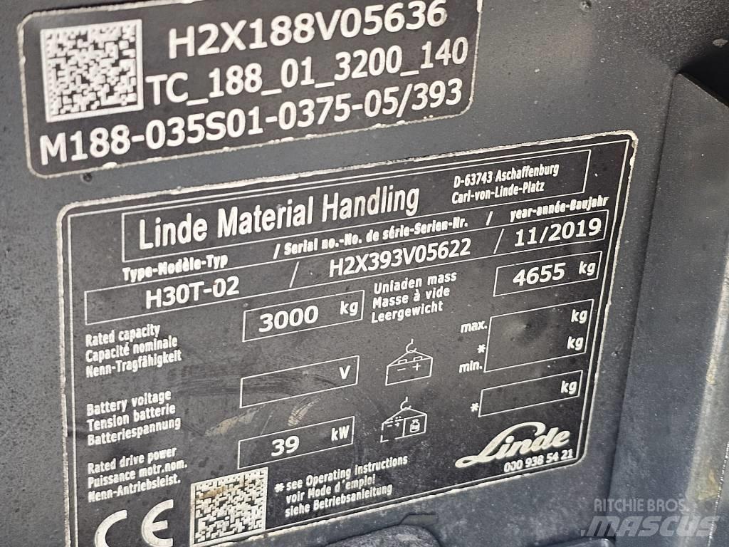 Linde H30T-02 液化石油氣LPG卡車