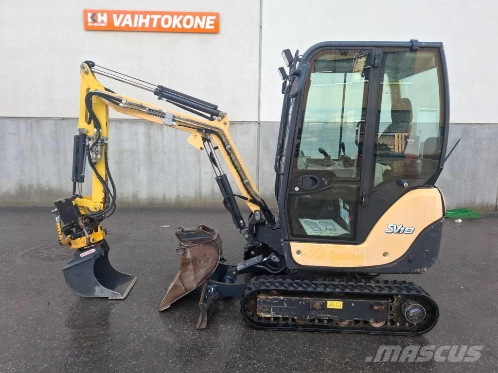 Yanmar SV 18 小型挖土機/掘鑿機<7t(小型挖掘機)