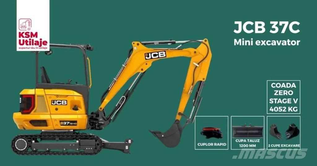 JCB 37C 小型挖土機/掘鑿機<7t(小型挖掘機)