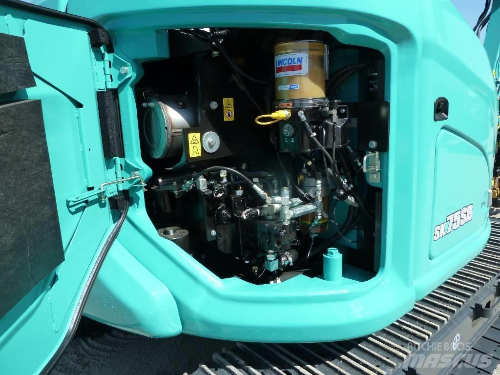 Kobelco SK75SR-7 中型挖土機/掘鑿機/挖掘機 7t-12t