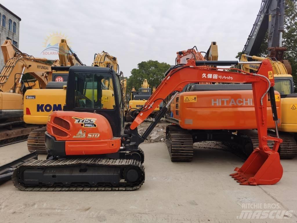 Kubota KX 155 小型挖土機/掘鑿機<7t(小型挖掘機)
