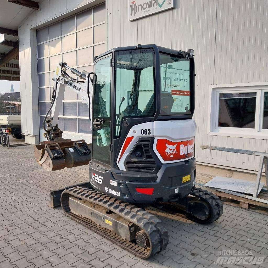 Bobcat E 26 Kabine 小型挖土機/掘鑿機<7t(小型挖掘機)