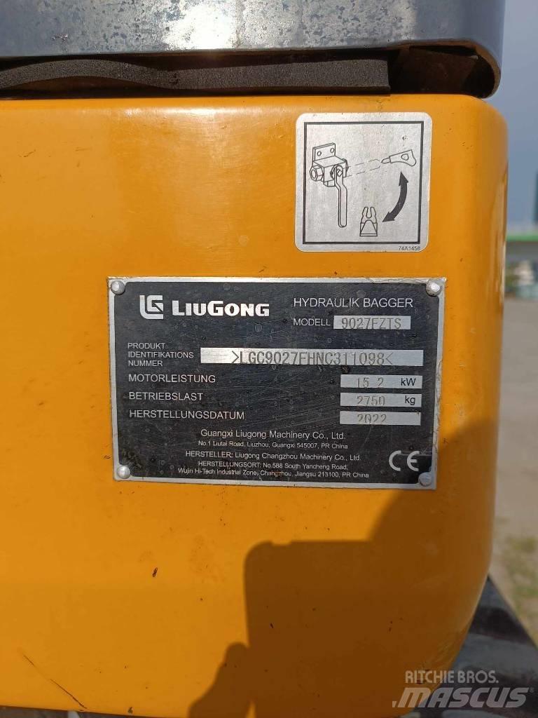 LiuGong 9027 FZTS 小型挖土機/掘鑿機<7t(小型挖掘機)