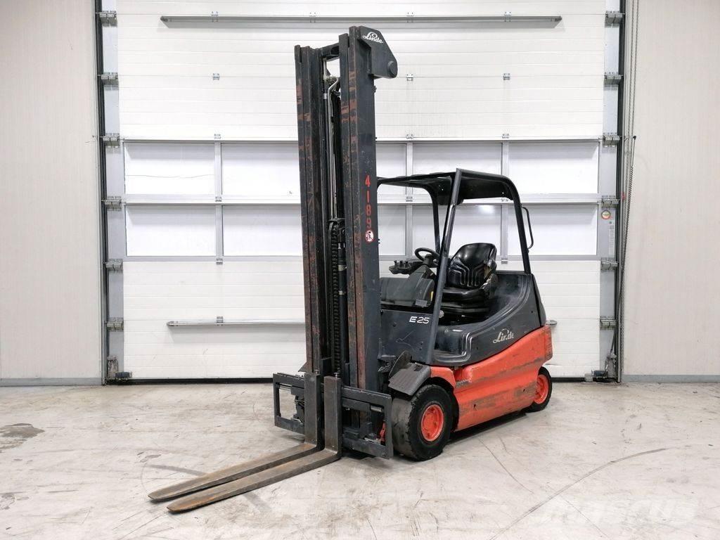 Linde E25-02 電動堆高機
