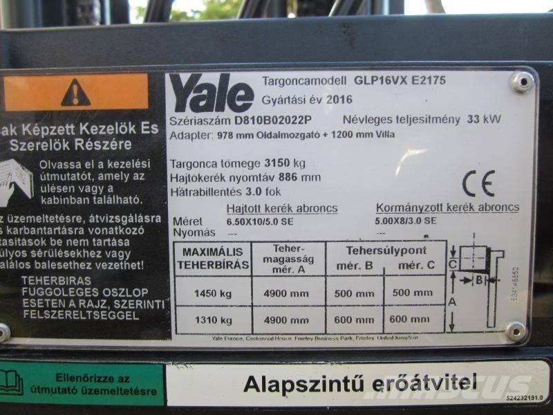 Yale GLP 16 VX 液化石油氣LPG卡車