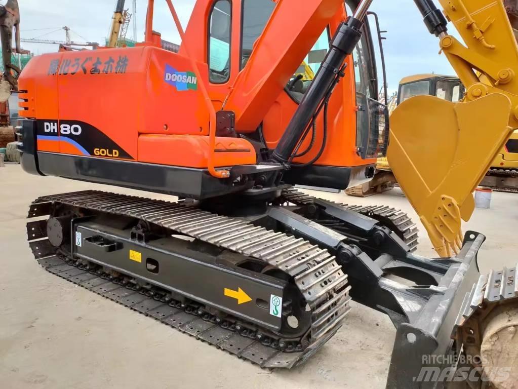 Doosan DH 80 中型挖土機/掘鑿機/挖掘機 7t-12t