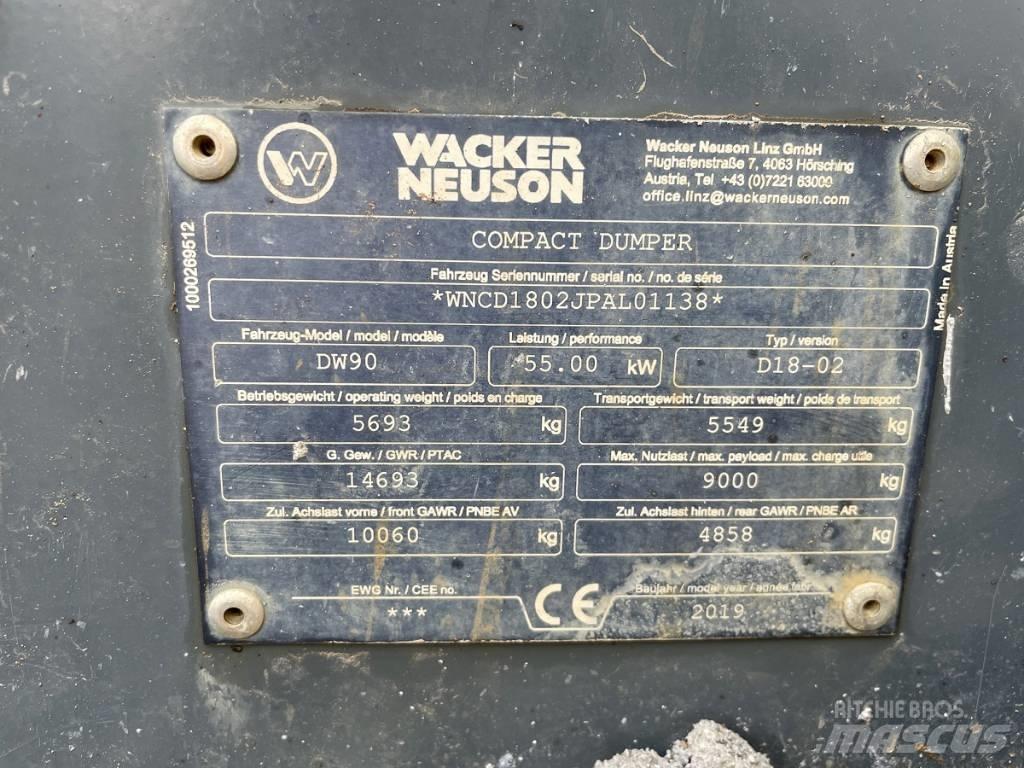 Wacker Neuson DW 90 側卸礦車