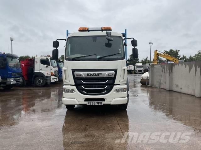 DAF LF 230 平板 / 絞盤 卡車