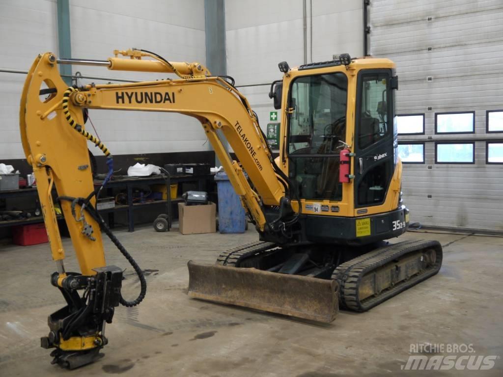 Hyundai R 35 Z-9 小型挖土機/掘鑿機<7t(小型挖掘機)