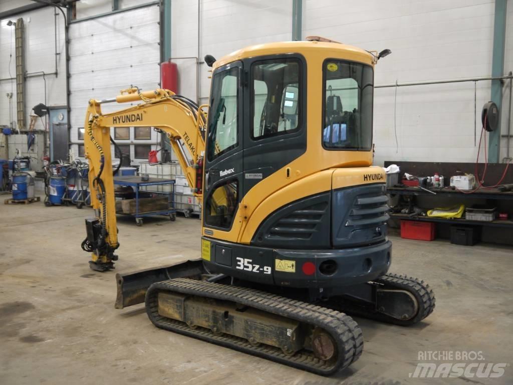 Hyundai R 35 Z-9 小型挖土機/掘鑿機<7t(小型挖掘機)