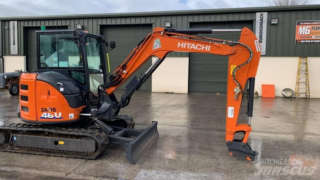 Hitachi ZX 48 U 小型挖土機/掘鑿機<7t(小型挖掘機)