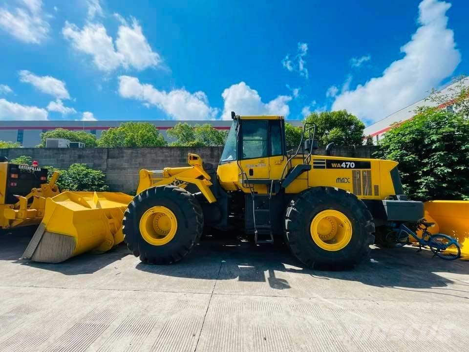 Komatsu wa470 輪胎式裝載機