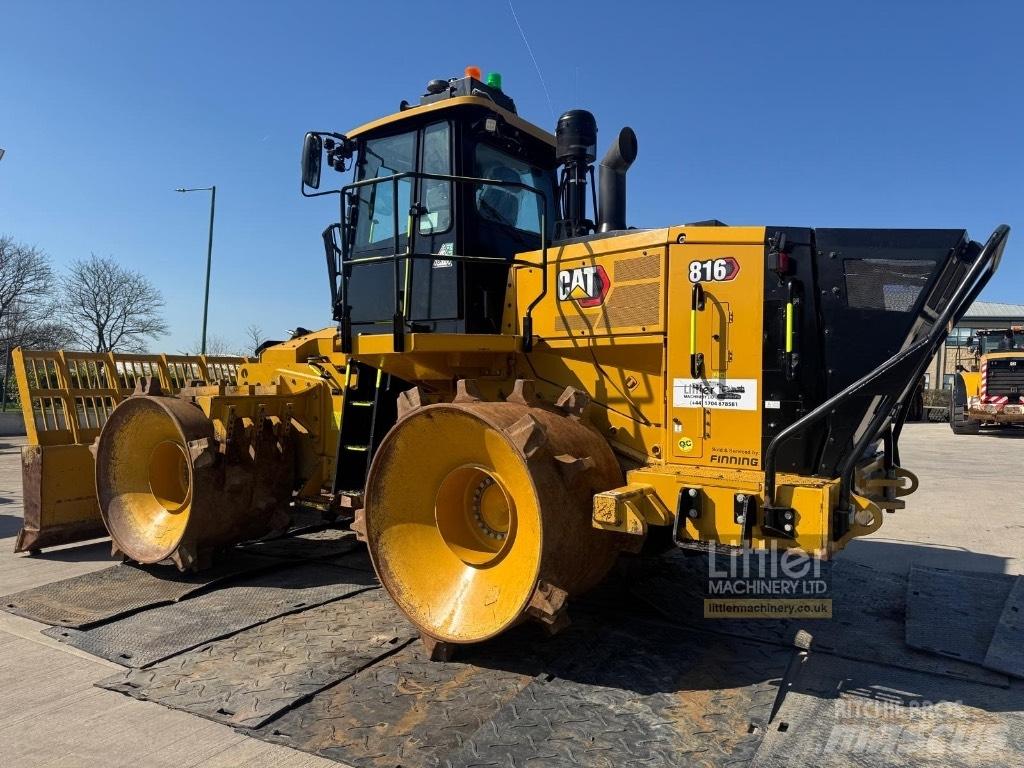 CAT 816 廢棄物壓實機