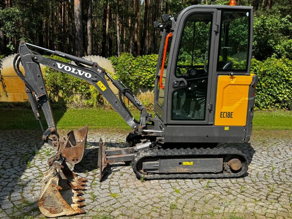 Volvo EC18E 小型挖土機/掘鑿機<7t(小型挖掘機)