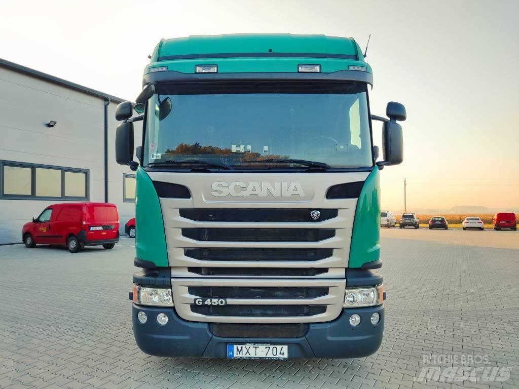 Scania G 450 木材貨車