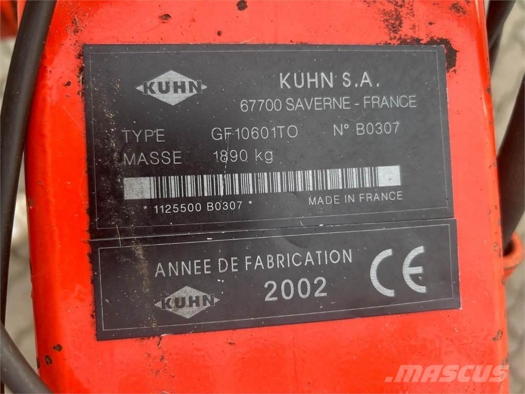 Kuhn GF 10601 TO 耙與翻草機