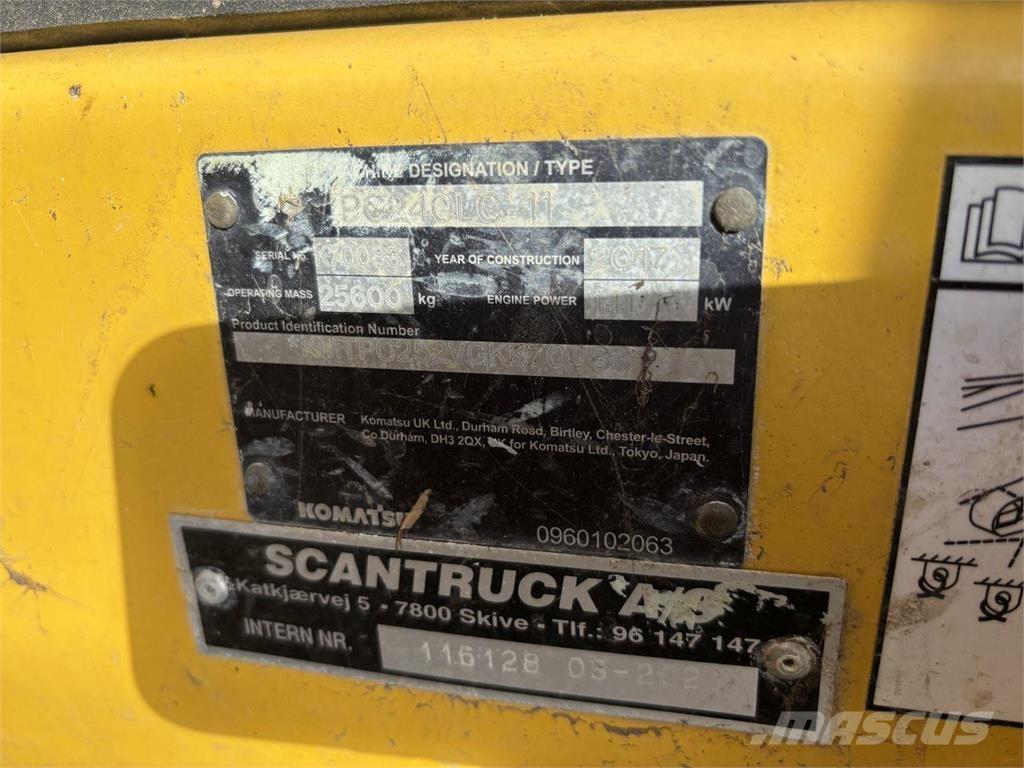 Komatsu PC240LC-11 履帶式 挖土機/掘鑿機/挖掘機