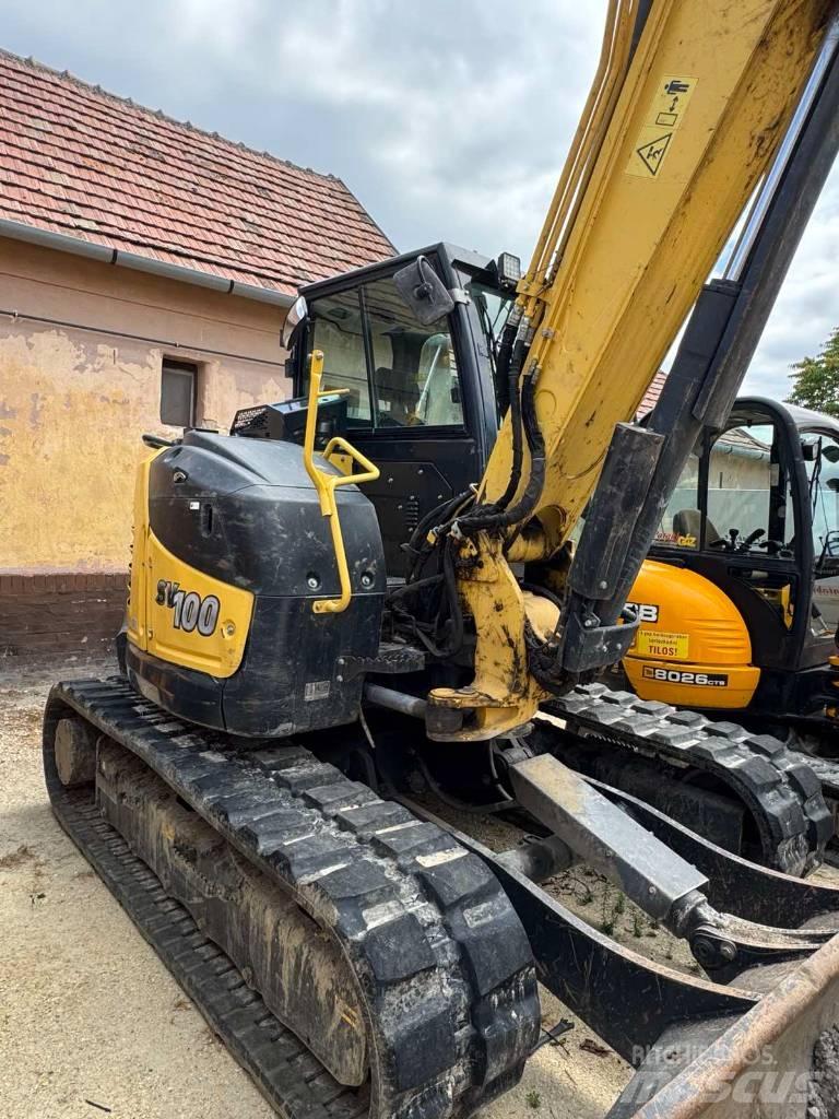 Yanmar SV 100-2 中型挖土機/掘鑿機/挖掘機 7t-12t