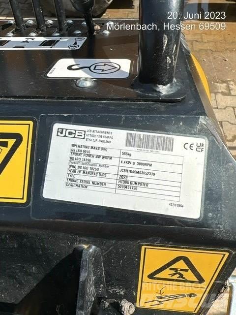 JCB HTD5 mit Tritt 側卸礦車