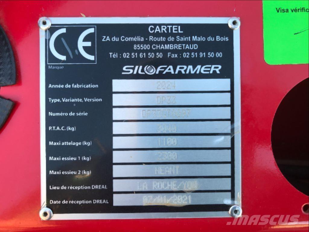 Silofarmer 280 草捆撕碎機、切割機、拆袋機