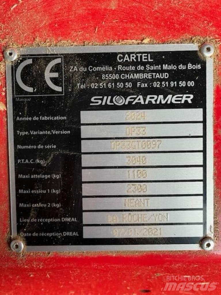 Silofarmer P 280 草捆撕碎機、切割機、拆袋機