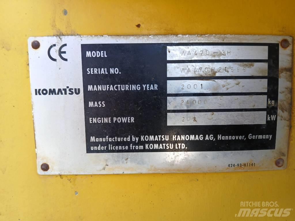 Komatsu WA 470-3H 輪胎式裝載機