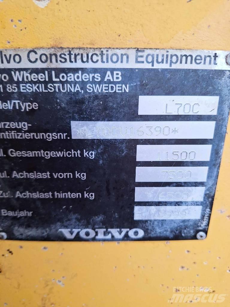 Volvo L 70 C 輪胎式裝載機
