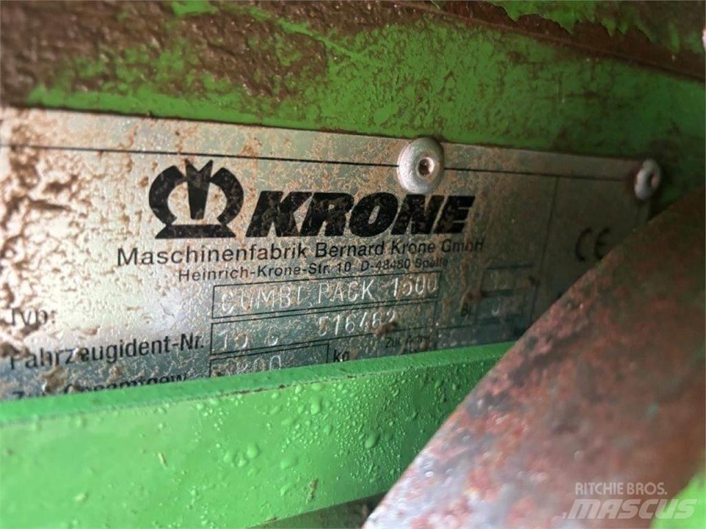 Krone CP 1500 MC 圓型牧草打包機