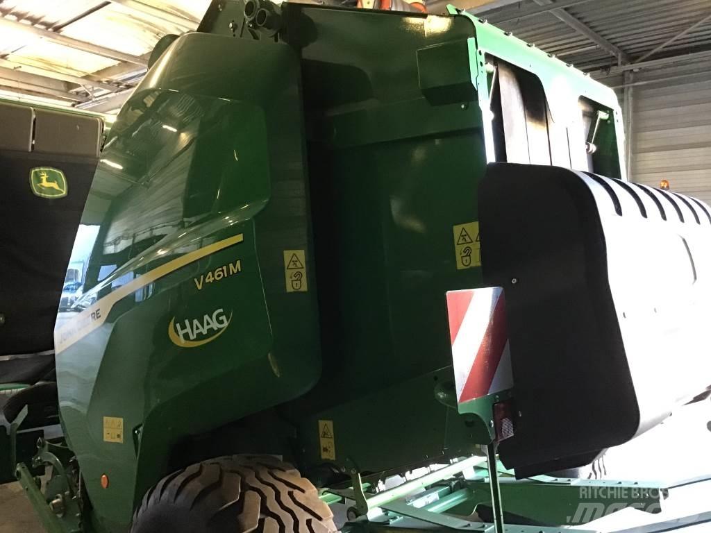 John Deere V461M 圓型牧草打包機