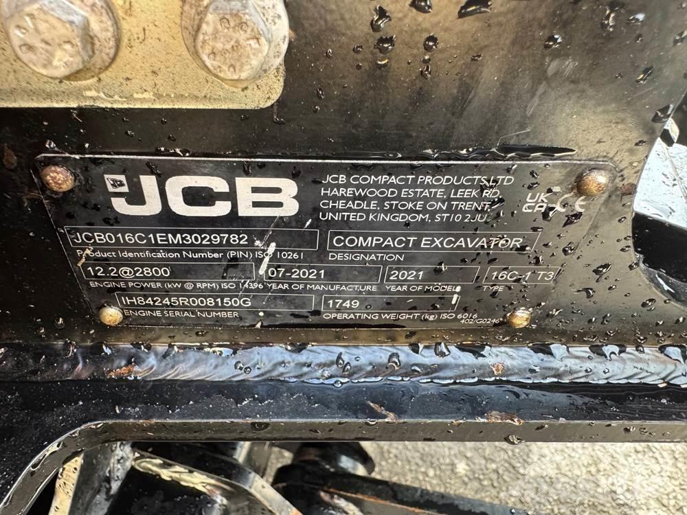 JCB 16C-1 小型挖土機/掘鑿機<7t(小型挖掘機)