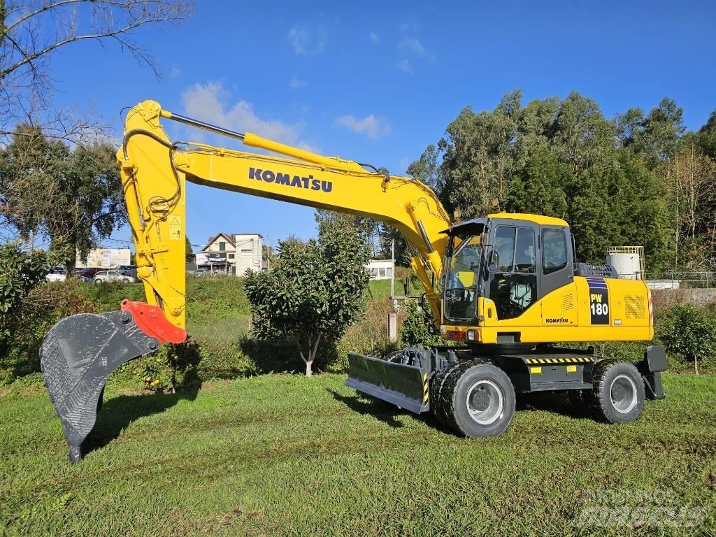 Komatsu PW 180-7 旋轉式挖土機/掘鑿機/挖掘機