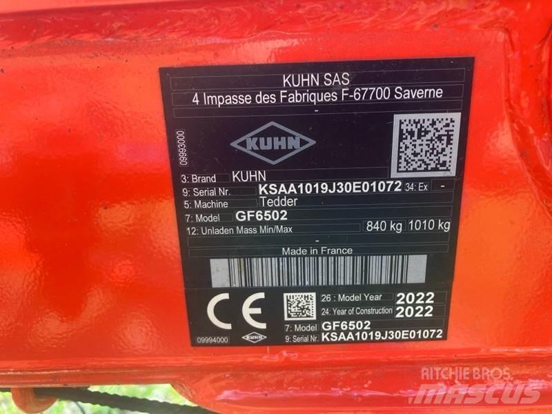 Kuhn GF6502 耙與翻草機