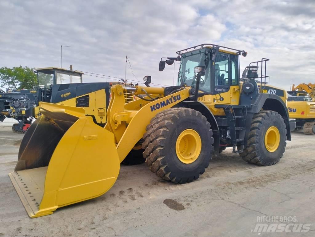 Komatsu WA 470-8EO 輪胎式裝載機