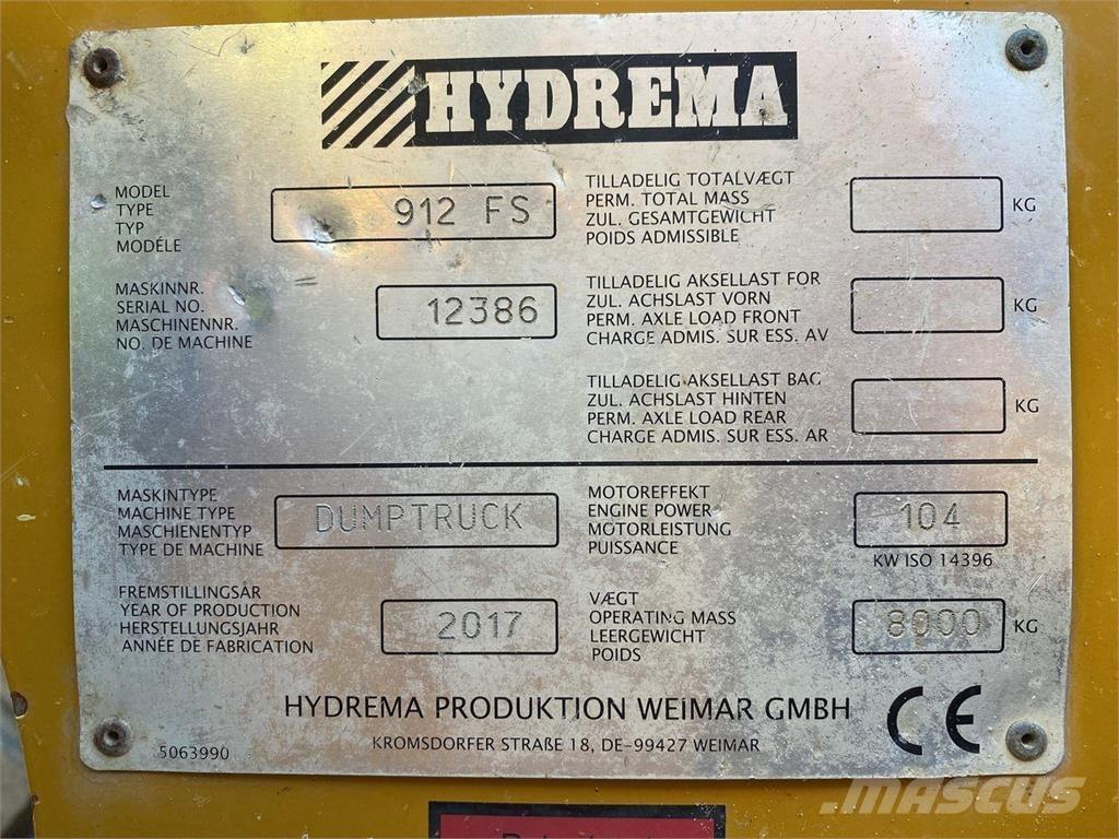 Hydrema 912FS 側卸礦車