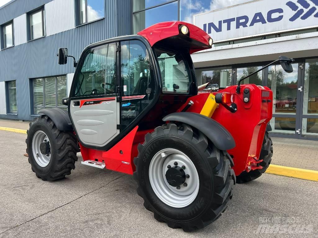 Manitou MT 733 Easy 伸縮輪式裝載機