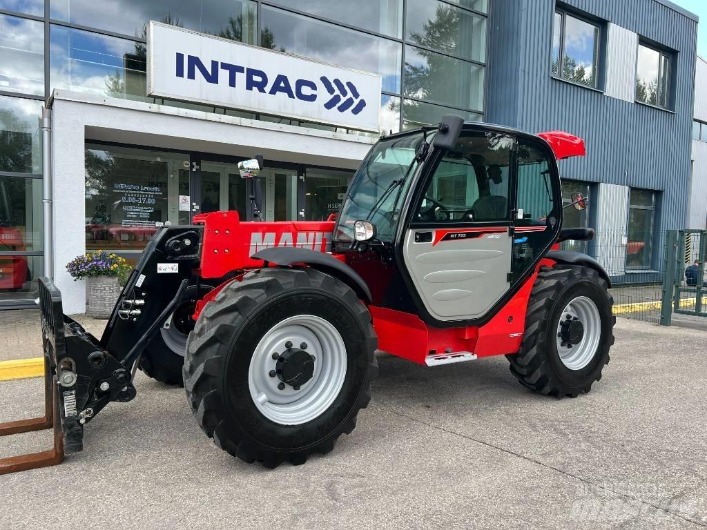 Manitou MT 733 Easy 伸縮輪式裝載機