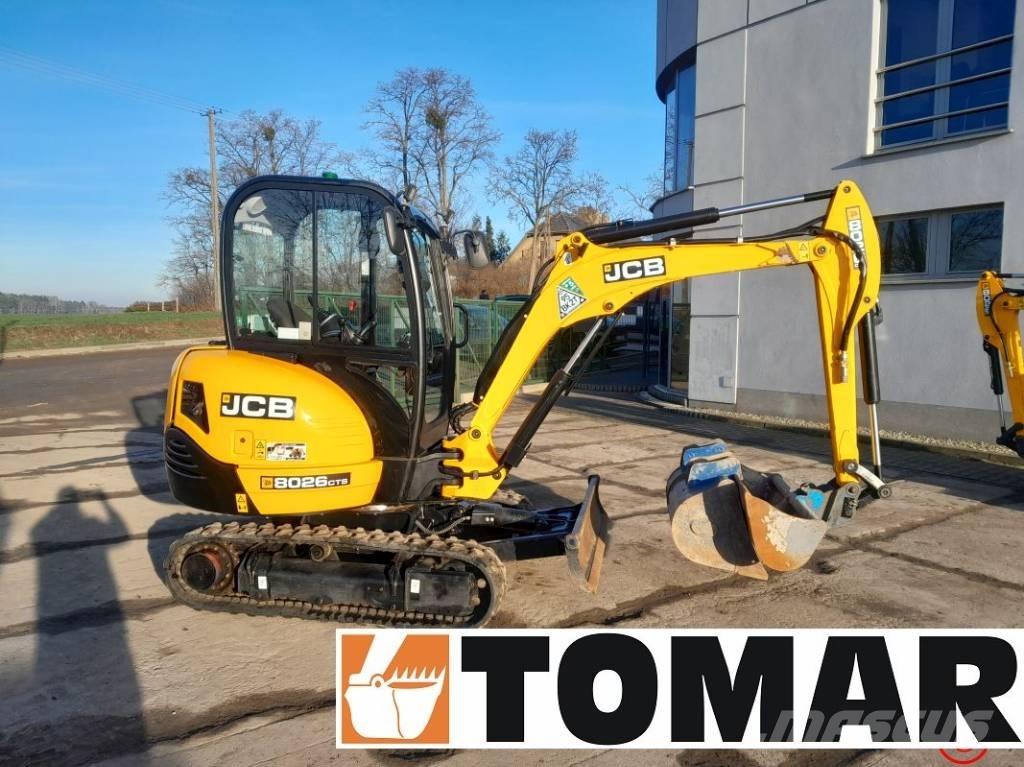 JCB 8026 CTS 小型挖土機/掘鑿機<7t(小型挖掘機)