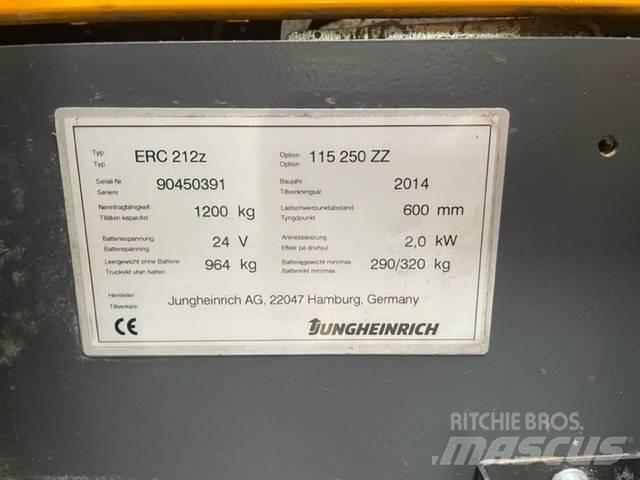 Jungheinrich ERC 212 行走控制式堆積機